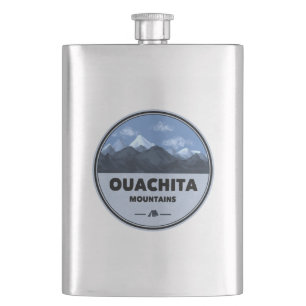 Ouachita Mountains Arkansas Oklahoma Camping Flask
