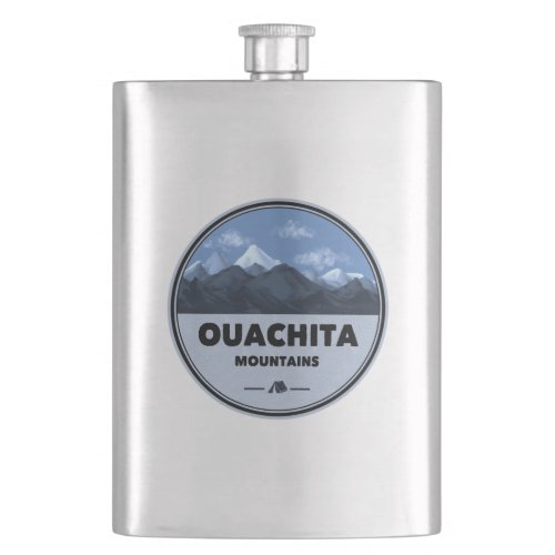 Ouachita Mountains Arkansas Oklahoma Camping Flask