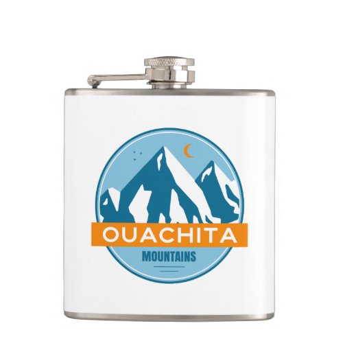 Ouachita Mountains Arkansas Oklahoma Flask