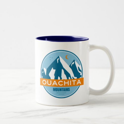 Ouachita Mountains Arkansas Oklahoma Two_Tone Coffee Mug