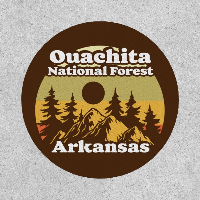 Ouachita National Forest Arkansas Patch (Front)