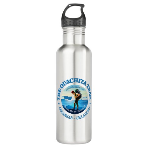 Ouachita Trail C Stainless Steel Water Bottle