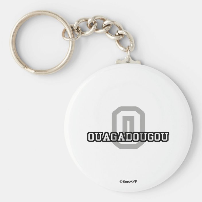 Ouagadougou Key Chain