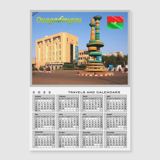 Ouagadougou - Place des cineastes - Burkina Faso - (Front)