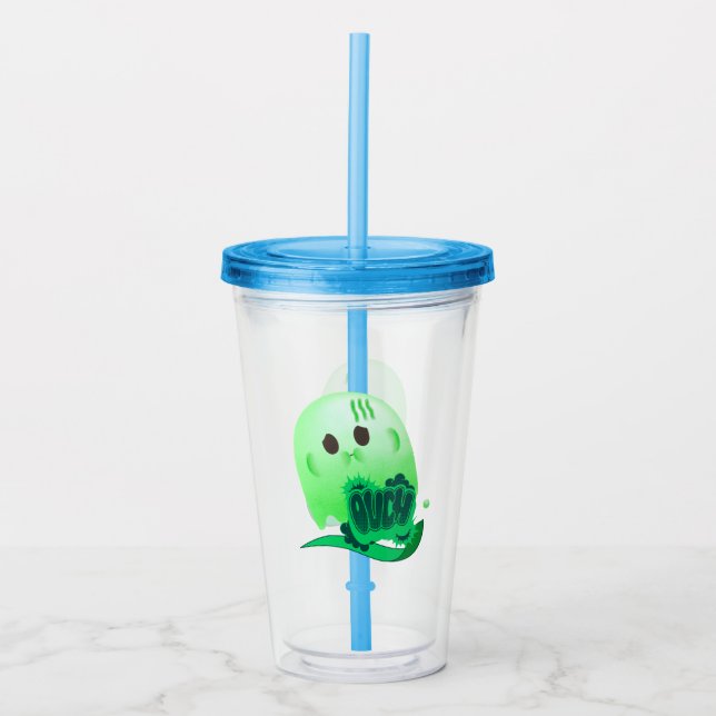 Ouch.b Acrylic Tumbler (Front)