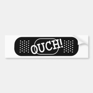 OUCH! BUMPER STICKER