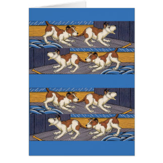 OUCH! dog bites dog Cards