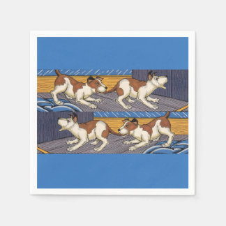 OUCH! dog bites dog Napkins