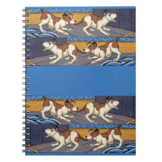 OUCH! dog bites dog Notebook