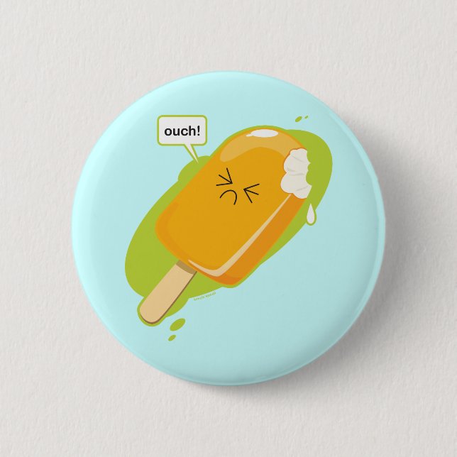 Ouch! Pinback Button (Front)