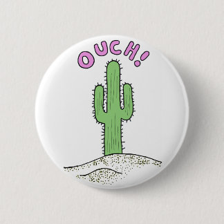 OUCH! PINBACK BUTTON