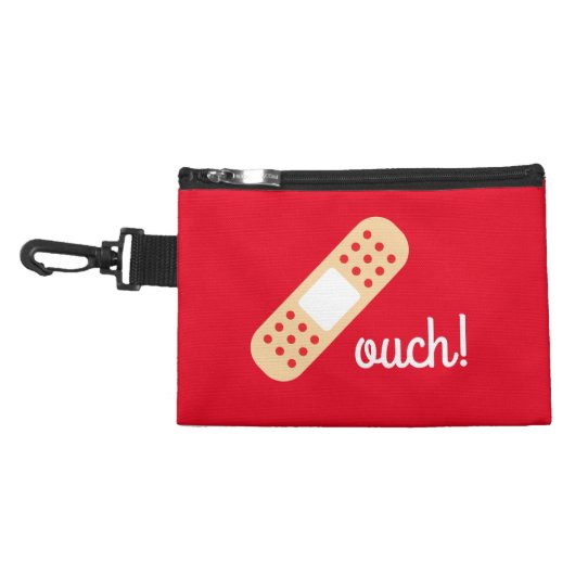 Ouch Pouch - First Aid Bag - Small - Red (Front)