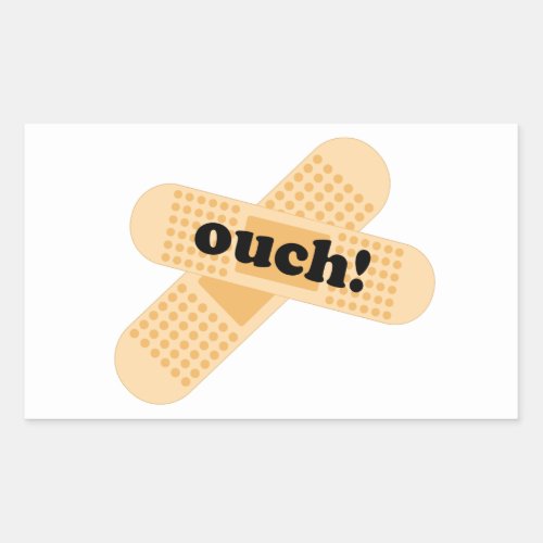 Ouch Sticker