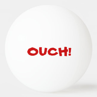 Ouch That Hurts! Talking Ping Pong Ball