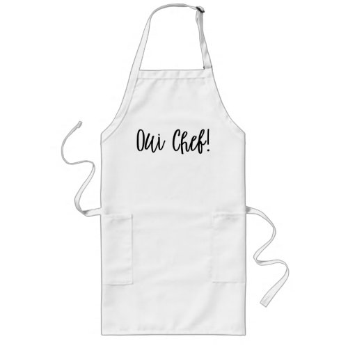 Oui Chef French Chefs Apron