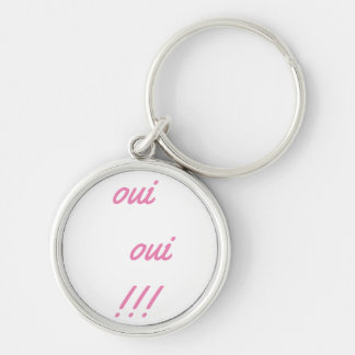 Oui oui keychain
