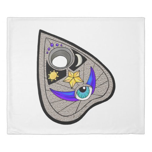 Ouija Board Planchette Duvet Cover