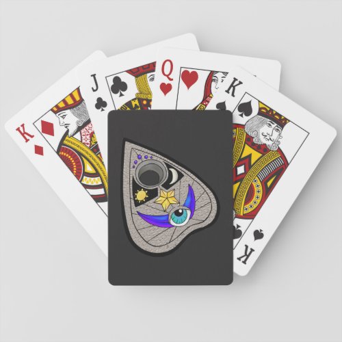 Ouija Board Planchette Playing Cards