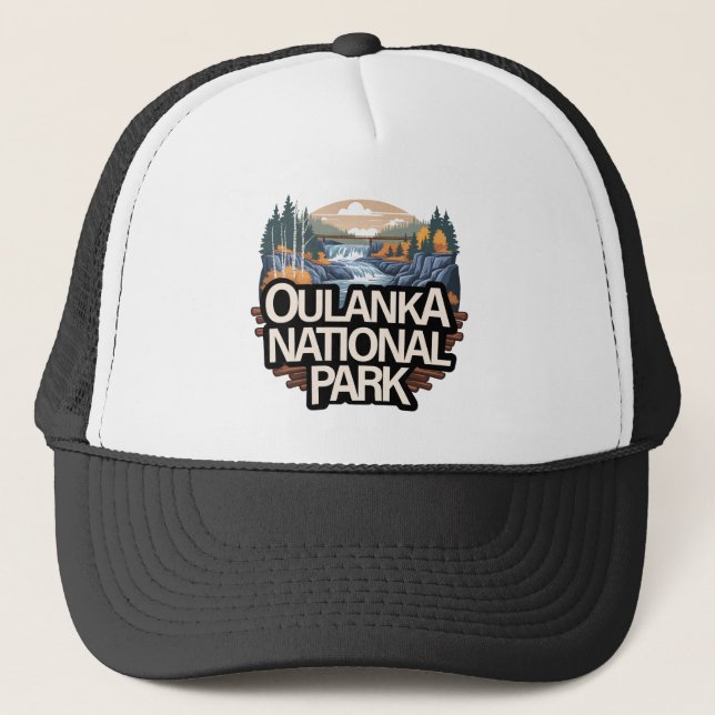 Oulanka National Park Finland Trucker Hat (Front)