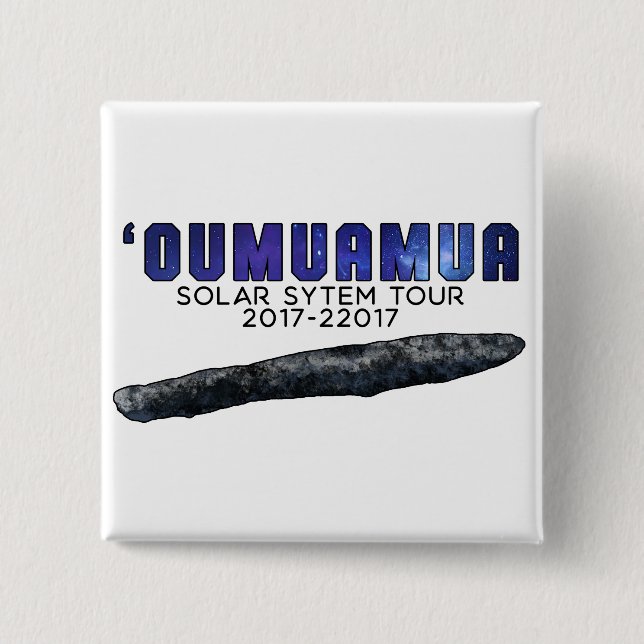 Oumuamua Button (Front)