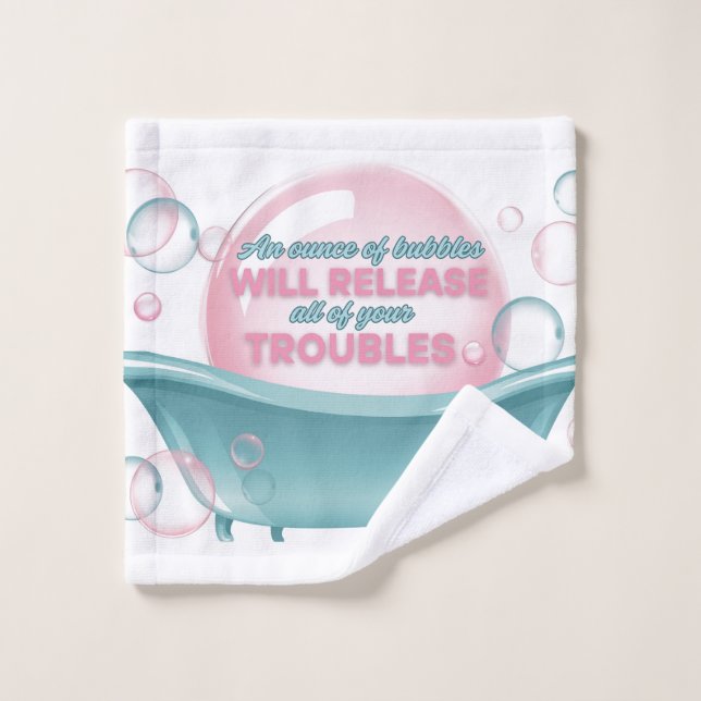 Ounce of bubbles washcloth (Wash Cloth)