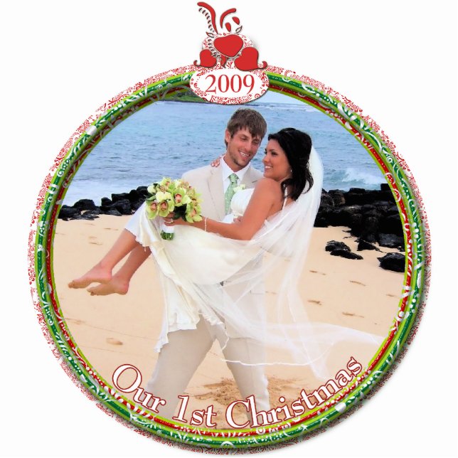 Our 1st Christmas change date by contacting me Statuette (Front)