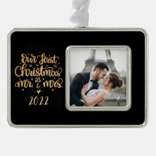Our 1st Christmas Personalized Christmas Ornamen Ornament