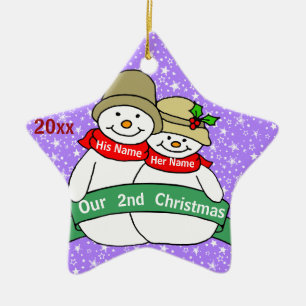 Our 2nd Christmas Ceramic Ornament