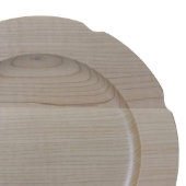 Our 30th Wedding Anniversary Nice Maple Wood Plate (Finish)