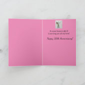 Our 40th Anniversary My Wife With Love Hummingbird Card (Inside)