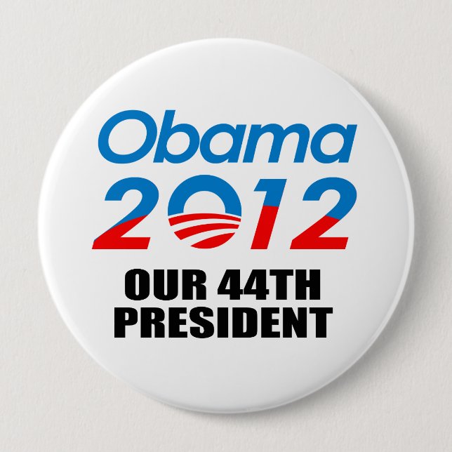 OUR 44TH PRESIDENT PINBACK BUTTON (Front)