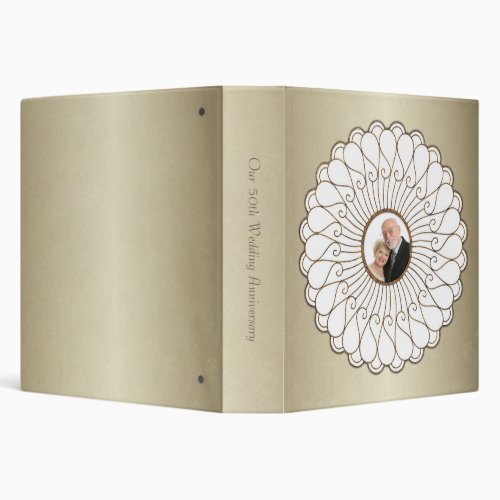 Our 50th Wedding Anniversary Custom Photo Keepsake Binder