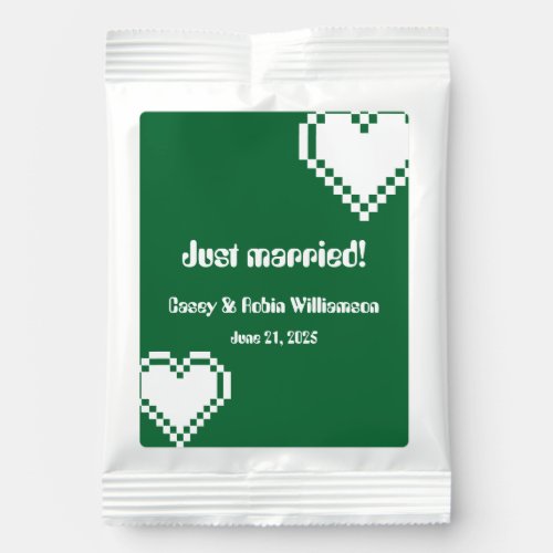 Our 8_Bit Hearts in Green Drink Mix