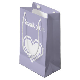 Our 8-Bit Hearts in Lavender Gift Bag