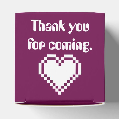 Our 8_Bit Hearts in Wine Favor Box