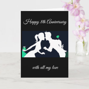 ***OUR 8th ANNIVERSARY*** ANNIVERSARY CARD