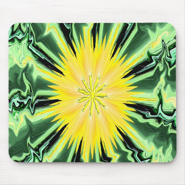 Our Abstract Sun.... Mouse Pad (Front)