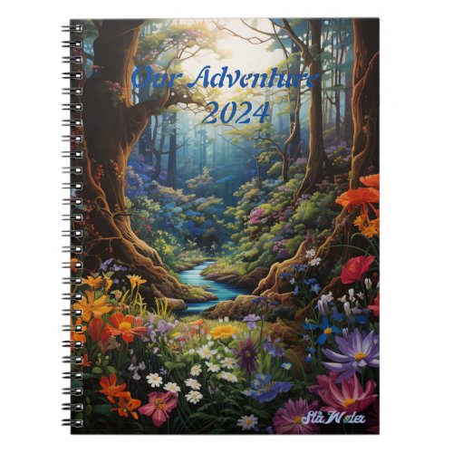 our adventure 2024 notebook journal