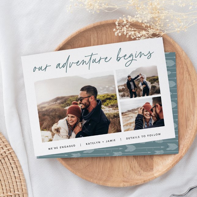 Our Adventure Begins | Multi Photo Engagement Announcement (Creator Uploaded)