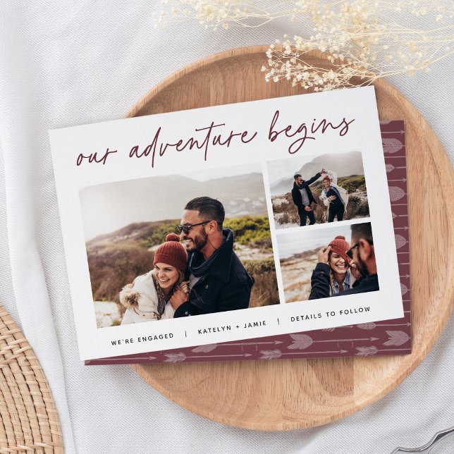 Our Adventure Begins | Multi Photo Engagement Announcement (Creator Uploaded)