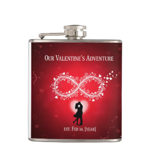Our Adventure Begins PersonalizVinyl Wrapped Flask