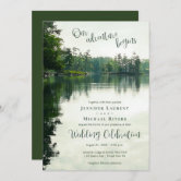 Evergreens Wedding Invitation