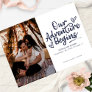 Our Adventure Begins Wedding Save The Date Photo Invitation