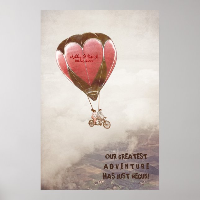 Our adventure has just begun poster (Front)