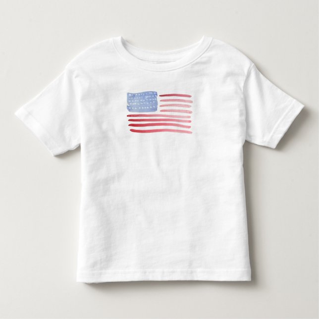 Our American Flag Toddler T-shirt (Front)