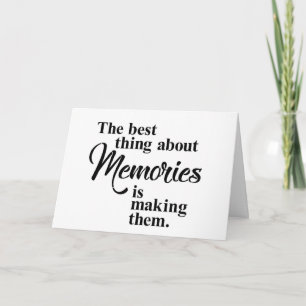 "OUR ANNIVERSARY" MAKING MEMORIES TOGETHER <3 CARD