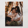 Our Aventure Begins Wedding Save The Date Photo Invitation