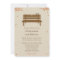 Our Bench Fall Wedding Invitation