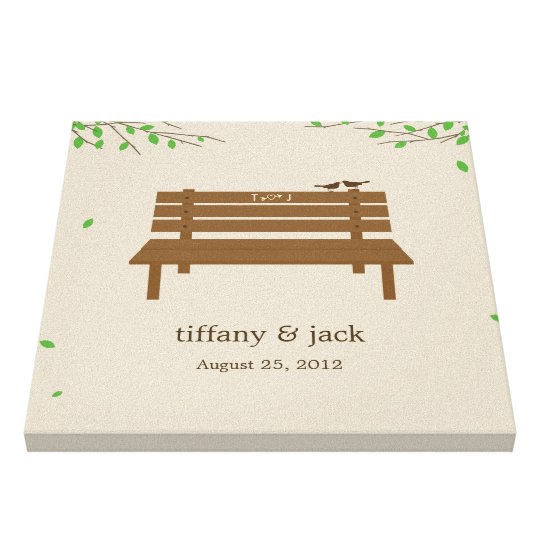 Our Bench Wrapped Canvas Art