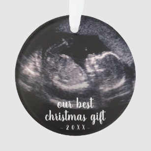 sonogram ornament